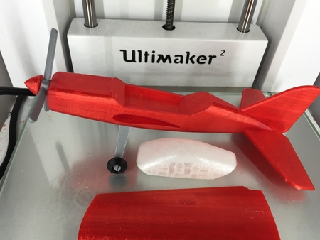  Toy airplane, different versions are planned  3d model for 3d printers