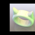  Self-defense ring (kakute type)  3d model for 3d printers