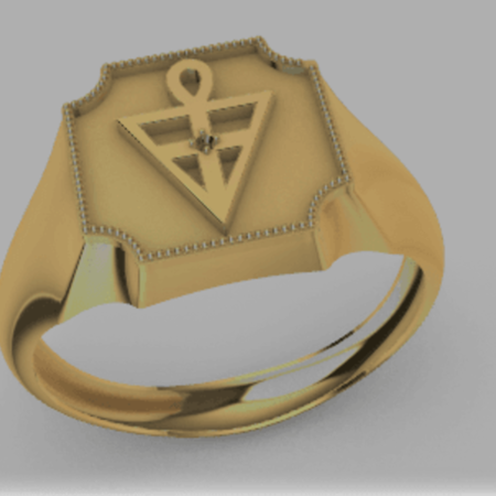 Rosicrucian ring