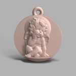  3d angle-1 pendant  3d model for 3d printers