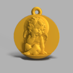  3d angle-1 pendant  3d model for 3d printers