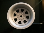  1.9 rc beadlock truck wheel with hubcap  3d model for 3d printers