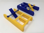  Fab lab tulsa paddle boat  3d model for 3d printers
