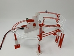  Marblevator, magnetic tracks.  3d model for 3d printers