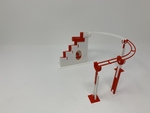  Marblevator, magnetic tracks.  3d model for 3d printers