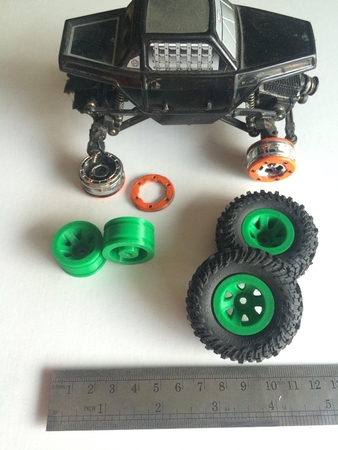 Mini RC Crawler Ruedas