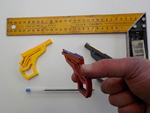  Small rubber band gun  3d model for 3d printers