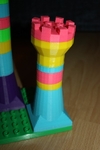  Duplo tower rapunzel / castle - duplo compatible  3d model for 3d printers