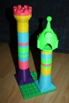  Duplo tower rapunzel / castle - duplo compatible  3d model for 3d printers