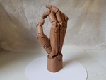 Modelo 3d de Articulado de la mano para impresoras 3d