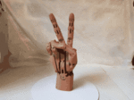  Articulated hand  3d model for 3d printers