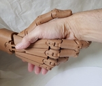  Articulated hand  3d model for 3d printers