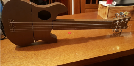 Ukelele Guitar 3d Print