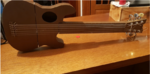  Ukelele guitar 3d print  3d model for 3d printers