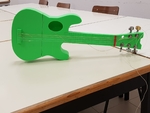  Ukelele guitar 3d print  3d model for 3d printers