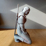  Geralt meditating  3d model for 3d printers