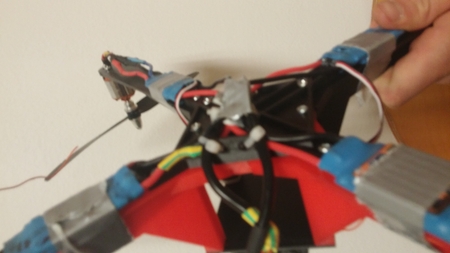 Modelo 3d de Quadcopter para impresoras 3d