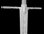 Witcher 3 steel sword  3d model for 3d printers