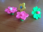 Modelo 3d de Flores - duplo compatible para impresoras 3d