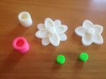 Modelo 3d de Flores - duplo compatible para impresoras 3d