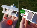  No glue remix of flowalistik's stoyries - low-poly plane  3d model for 3d printers