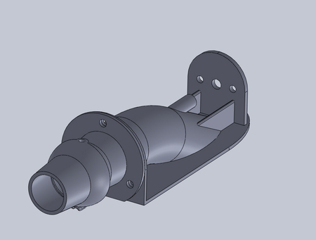 Modelo 3d de 20mm prueba del chorro de agua 1 para impresoras 3d