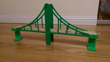  Ikea lillabo green bridge support  3d model for 3d printers