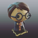 Modelo 3d de Harry potter! para impresoras 3d