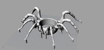 Modelo 3d de Spider gag con hebillas para impresoras 3d