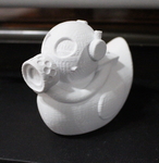 Modelo 3d de Máscara de gas pato para impresoras 3d