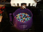 Modelo 3d de Tentáculo púrpura 'shaker' - es más grande y hueco para impresoras 3d