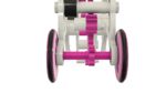  Windup bunny 2 with a pla spring motor and floating pinion drive.  3d model for 3d printers