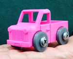 Modelo 3d de Camión de juguete para impresoras 3d