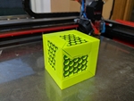 Modelo 3d de 3 pieza de guías de puzzle (con honeycomb insertos)  para impresoras 3d