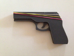  Rubber band gun for 3d print  3d model for 3d printers