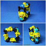  Minions linking  3d model for 3d printers