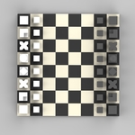  Educational chess pieces  3d model for 3d printers