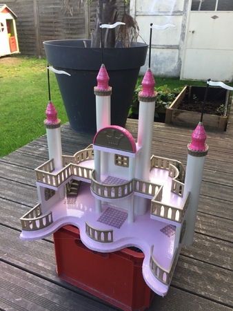 Playmobil like DIY wood Castle