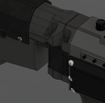  Folding stock for fdl-3  3d model for 3d printers