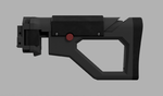  Folding stock for fdl-3  3d model for 3d printers