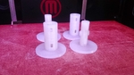 Modelo 3d de Tablero de la espuma del trineo de la manija de soporte para impresoras 3d
