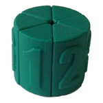Modelo 3d de Barril de puzzle para impresoras 3d