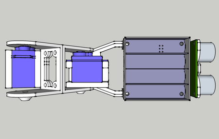 Modelo 3d de Geometridae robot para impresoras 3d