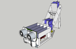 Modelo 3d de Geometridae robot para impresoras 3d