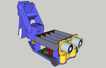 Modelo 3d de Geometridae robot para impresoras 3d