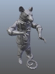  Mafia rat  3d model for 3d printers