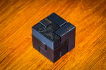 Modelo 3d de Bloque y el pin de puzzle para impresoras 3d