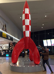  Tintin rocket  3d model for 3d printers