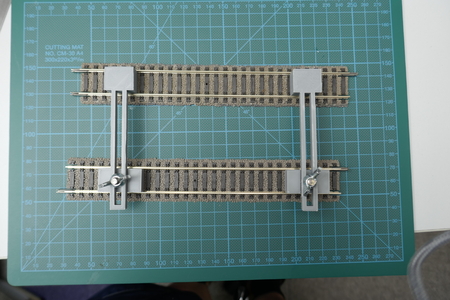 Rail control de distancia para modelrailroad escala H0