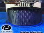  Low profile friction tires 2 for openr/c f1 car  3d model for 3d printers